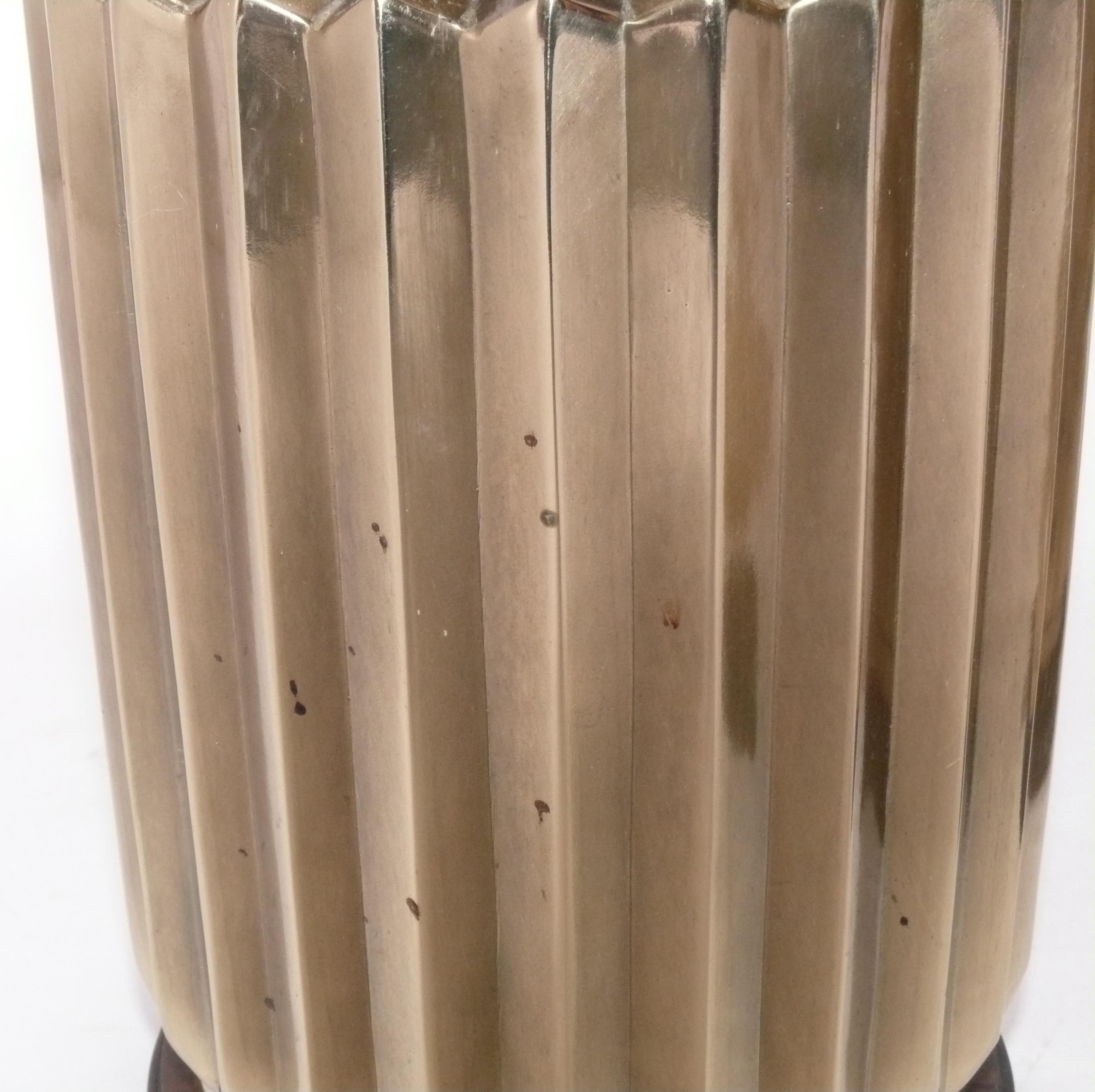 Mid-Century moderno Lampade scultoree in ottone della metà del secolo scorso di Frederick Cooper in vendita