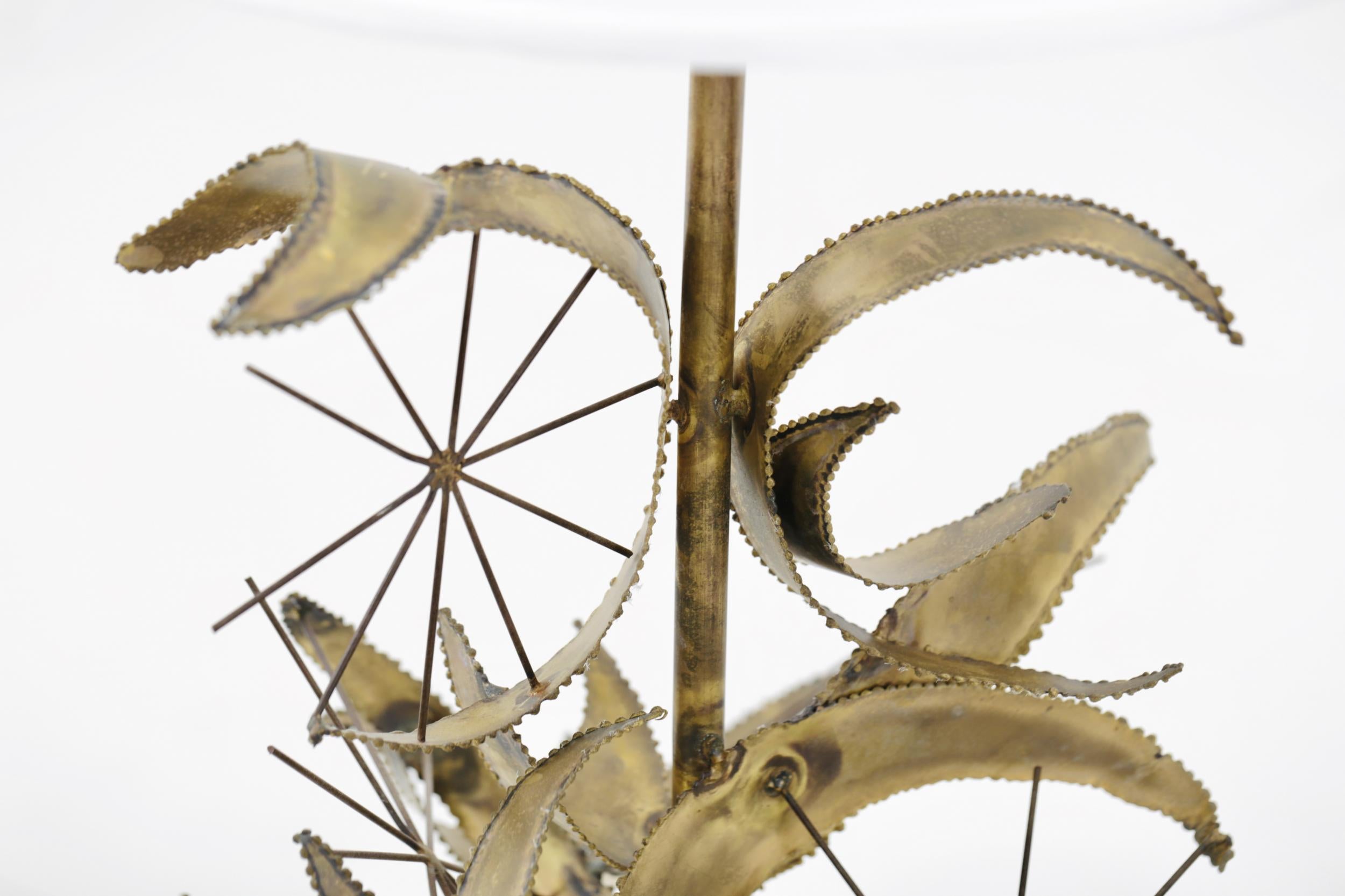 Sculptural Brass Table Lamps by Laurel 1
