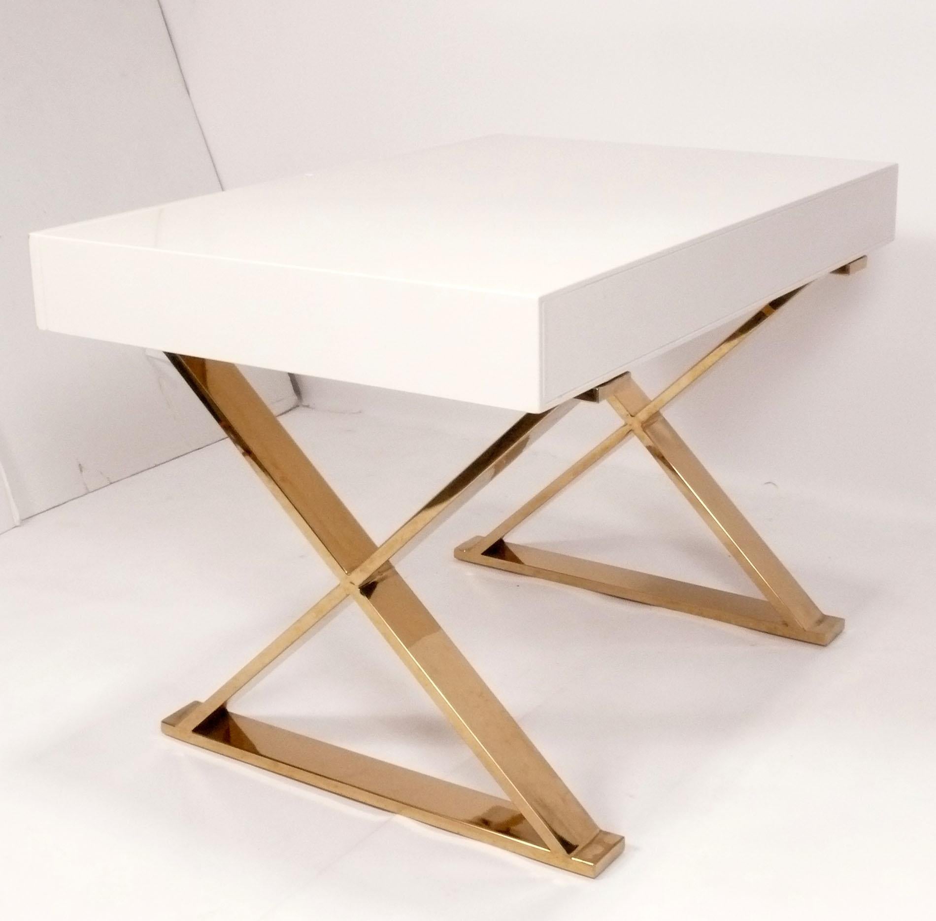 Laccato Scrivania scultorea con base a 
