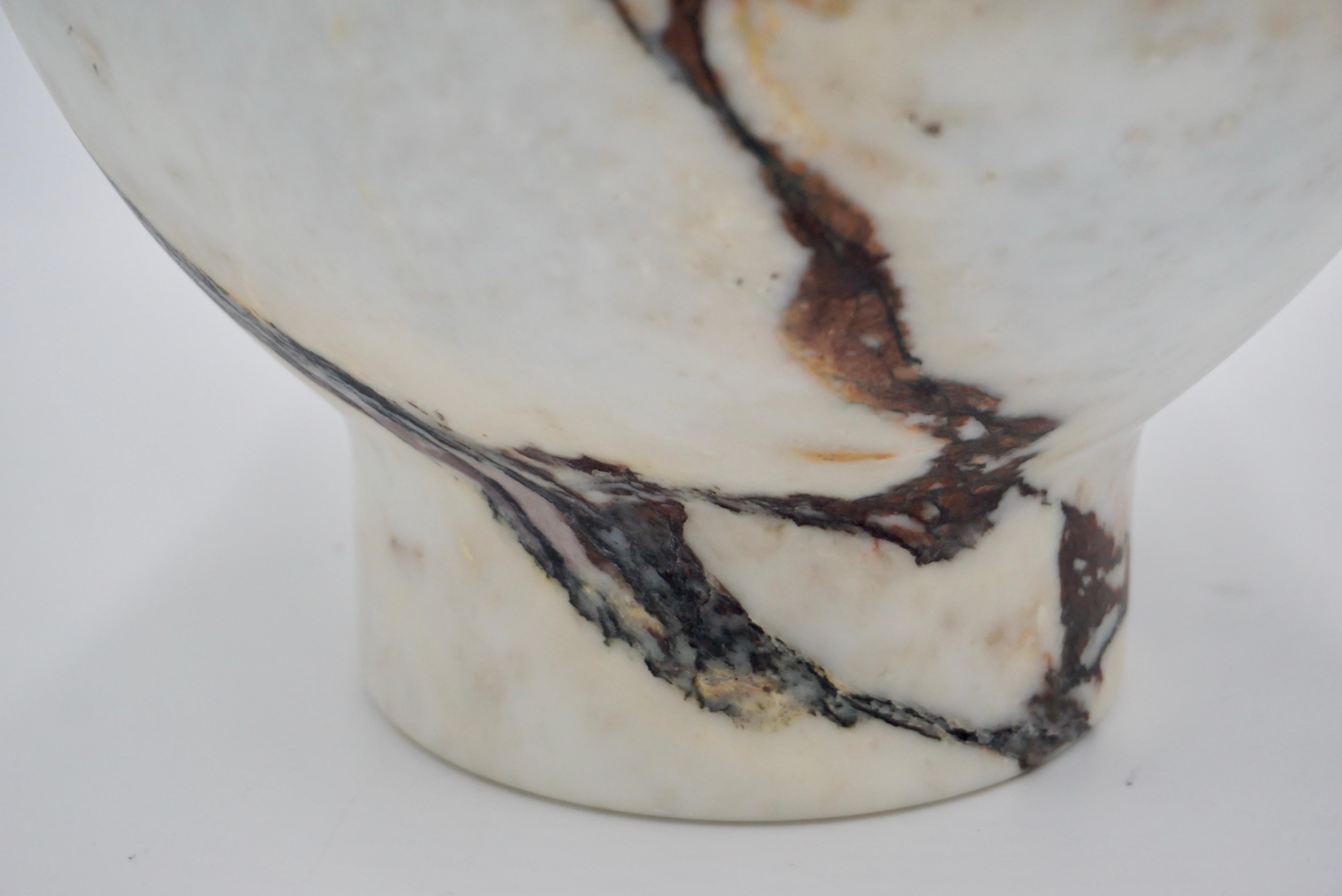 Vase sculptural en marbre Breccia Medicea « Pandora » de Lorenzo Ciompi, 2021 en vente 4