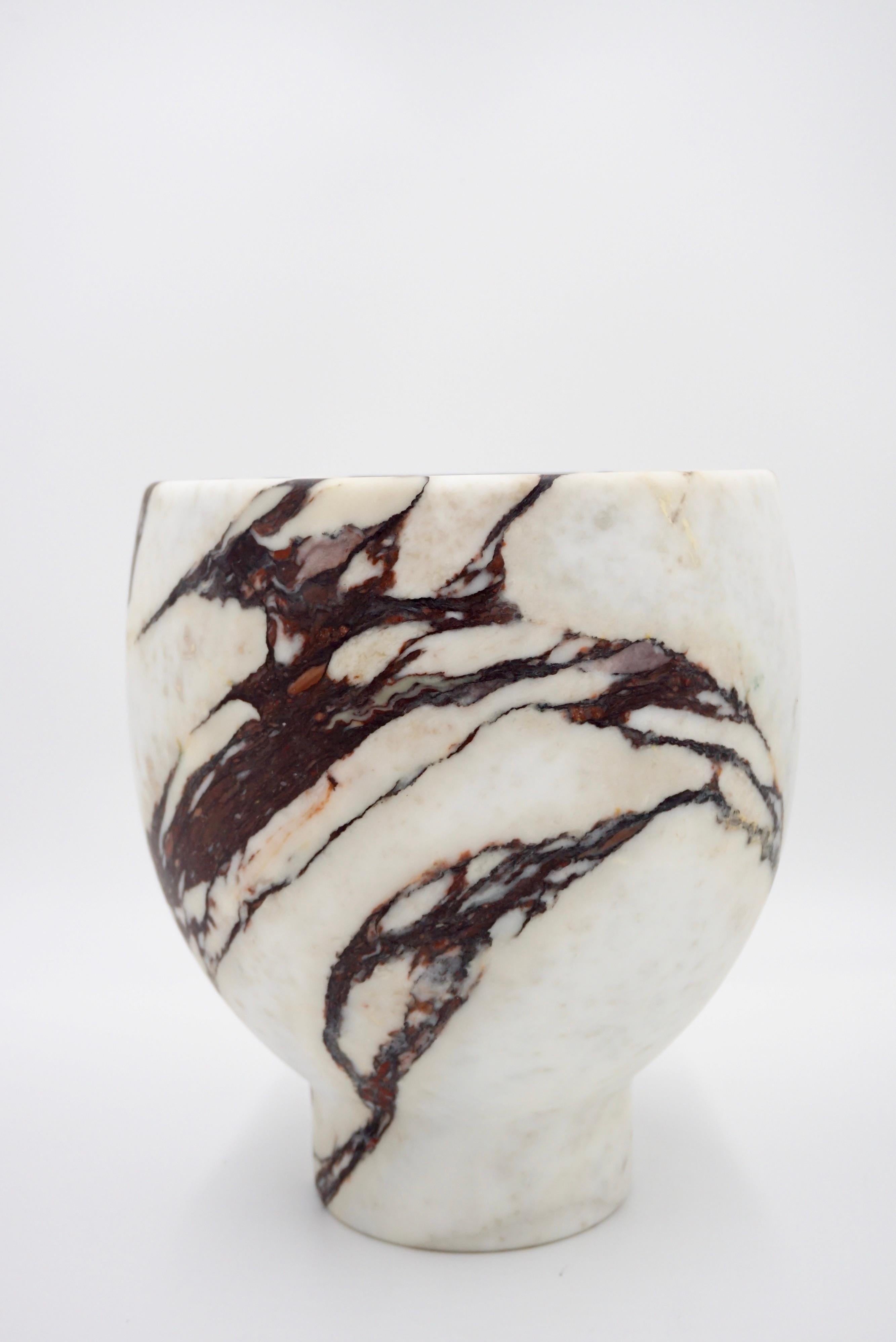 Italian Sculptural Breccia Medicea Marble 