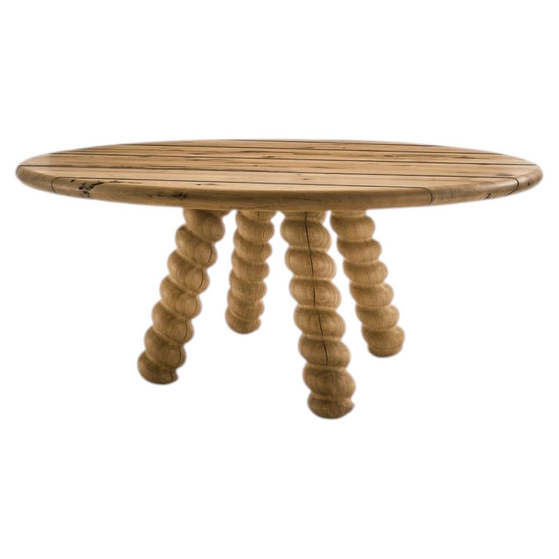 Sculptural Briccola Dining Table by Mario Bellini for Riva 1920, Custom Sizes For Sale