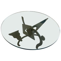 Sculptural Bronze Coffee Table Pucci De Rossi 1987
