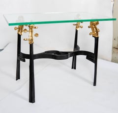 Sculptural Bronze Console by Enzo Missoni