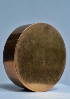 Fermacarte scultoreo in bronzo di Monique Gerber, Francia, CIRCA 1970