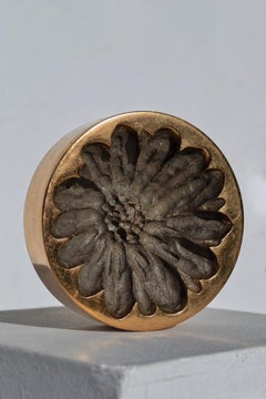 Sculptural Bronze Paperweight by Monique Gerber, France, Circa 1970