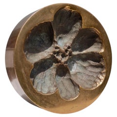 Fermacarte scultoreo in bronzo di Monique Gerber, Francia, CIRCA 1970