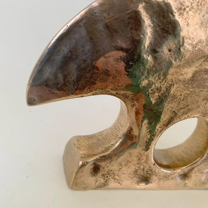 Sculptural Bronze Paperweight, circa 1970, France. For Sale 5