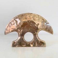 Sculptural Bronze Paperweight, circa 1970, France.