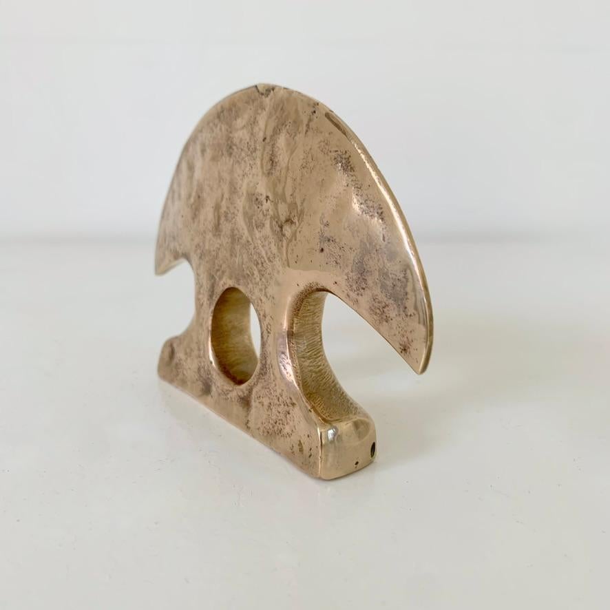 Sculptural Bronze Paperweight, circa 1970, France. In Good Condition For Sale In Brussels, BE