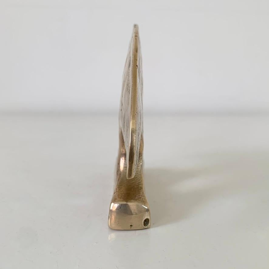 Sculptural Bronze Paperweight, circa 1970, France. For Sale 1