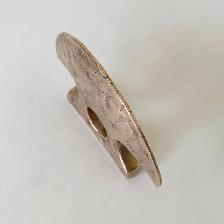 Sculptural Bronze Paperweight, circa 1970, France. For Sale 2