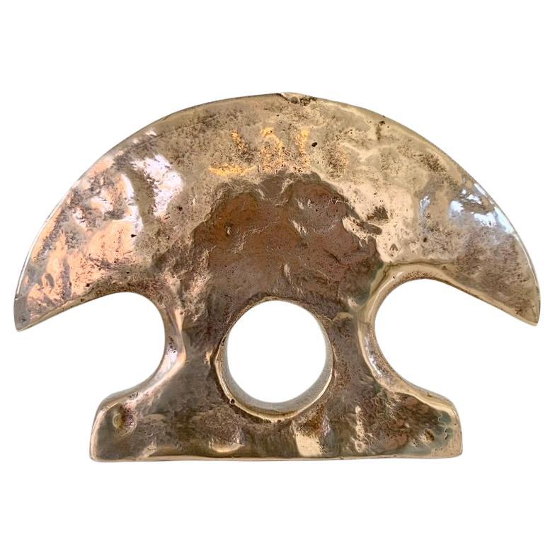 Presse-papier sculptural en bronze, vers 1970, France.