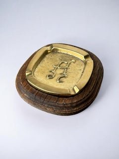 Sculptural brutalist ashtray by Ardisur, Spain, 1970's