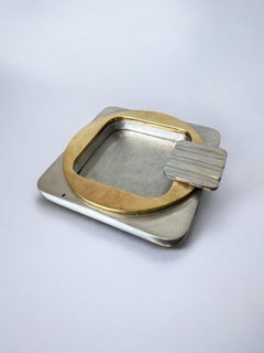 Sculptural brutalist ashtray by Leopold, Spain, 1970's