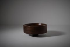 Sculptural Brutalist Cylinder Coffee Table, France, 1970s