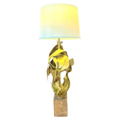 Used Sculptural Brutalist Lamp by the Laurel Lamp Mfg. Company