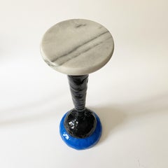 Pedestal escultórico de mármol Brutalista de Jonathan Franc, Francia.