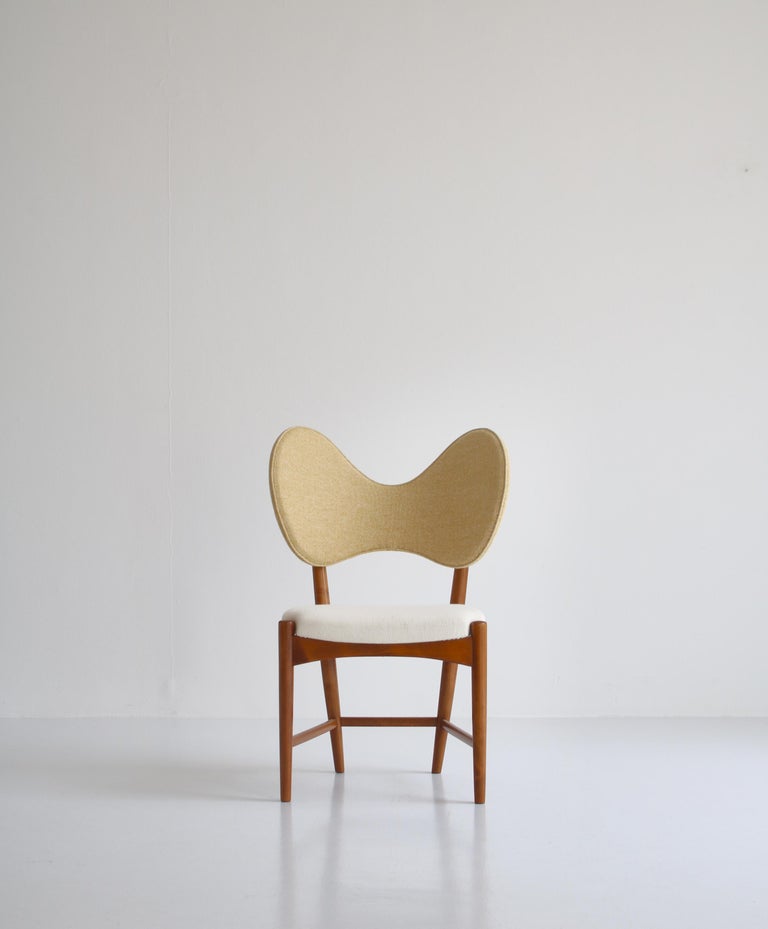 Sculptural "Butterfly" Chair by Eva and Nils Koppel, Danish Modern, 1950s  For Sale at 1stDibs