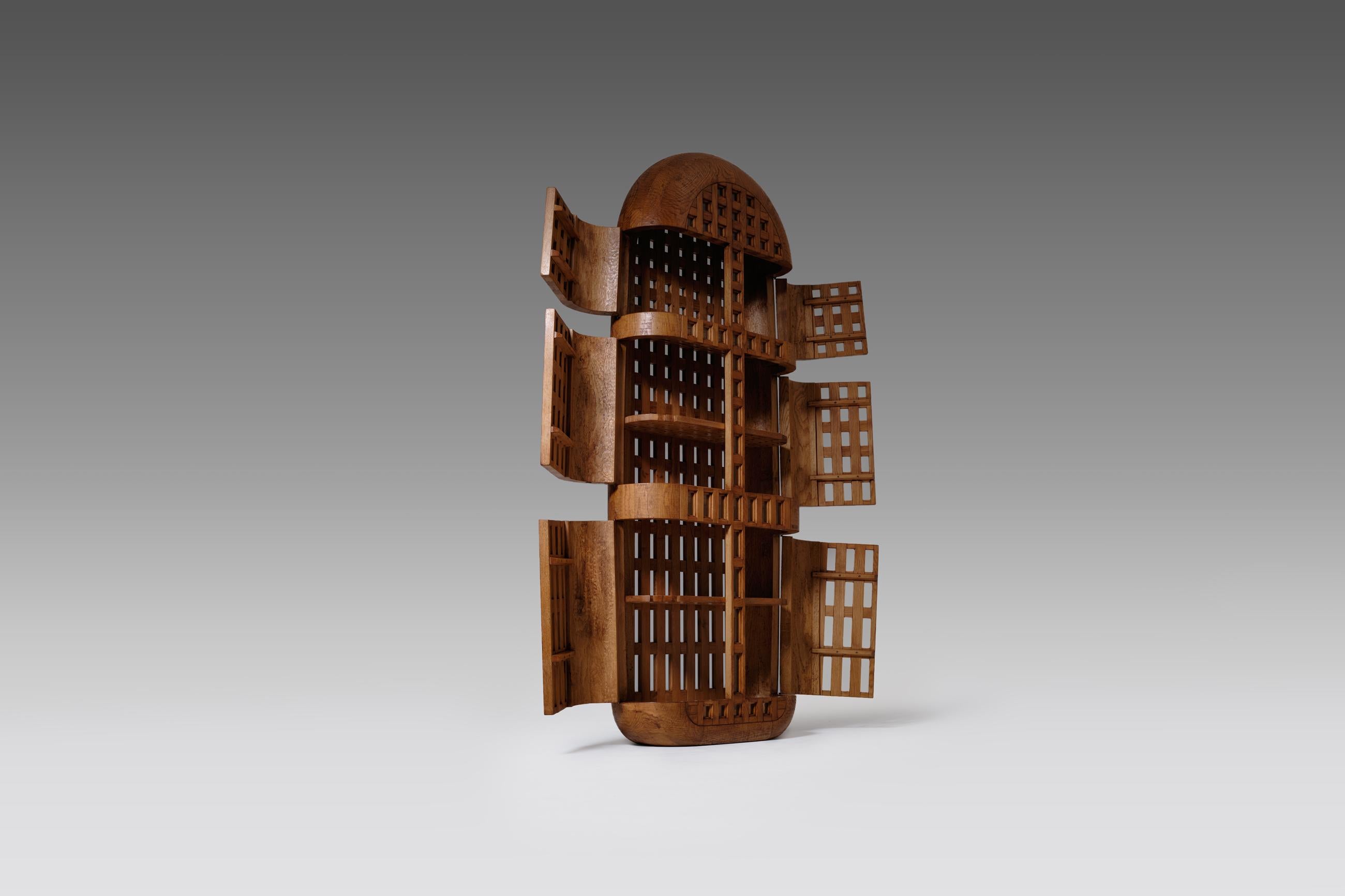 Sculptural Cabinet by Giuseppe Rivadossi 4