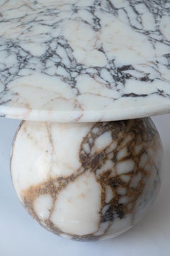 Sculptural Calacatta Viola Coffee Table