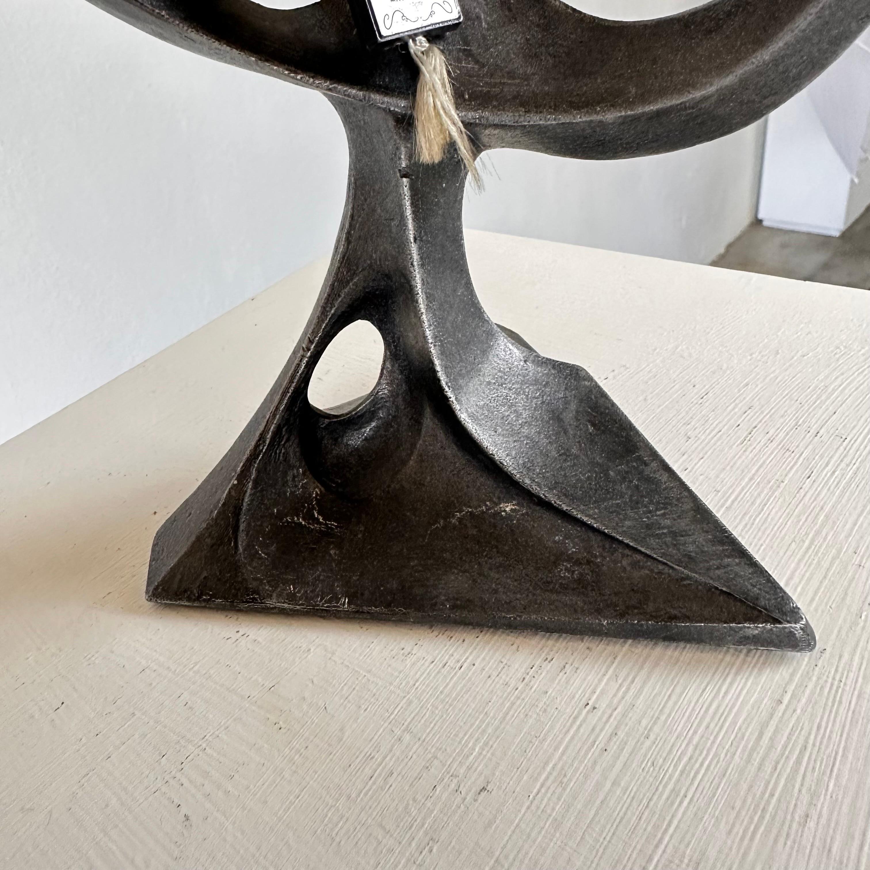 Sculptural Candelabra by Mauro Manetti for Fonderia d'Arte Firenze, 1960s For Sale 8