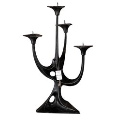 Sculptural Candelabra by Mauro Manetti for Fonderia d'Arte Firenze, 1960s