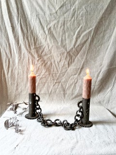 Sculptural candle stick holders