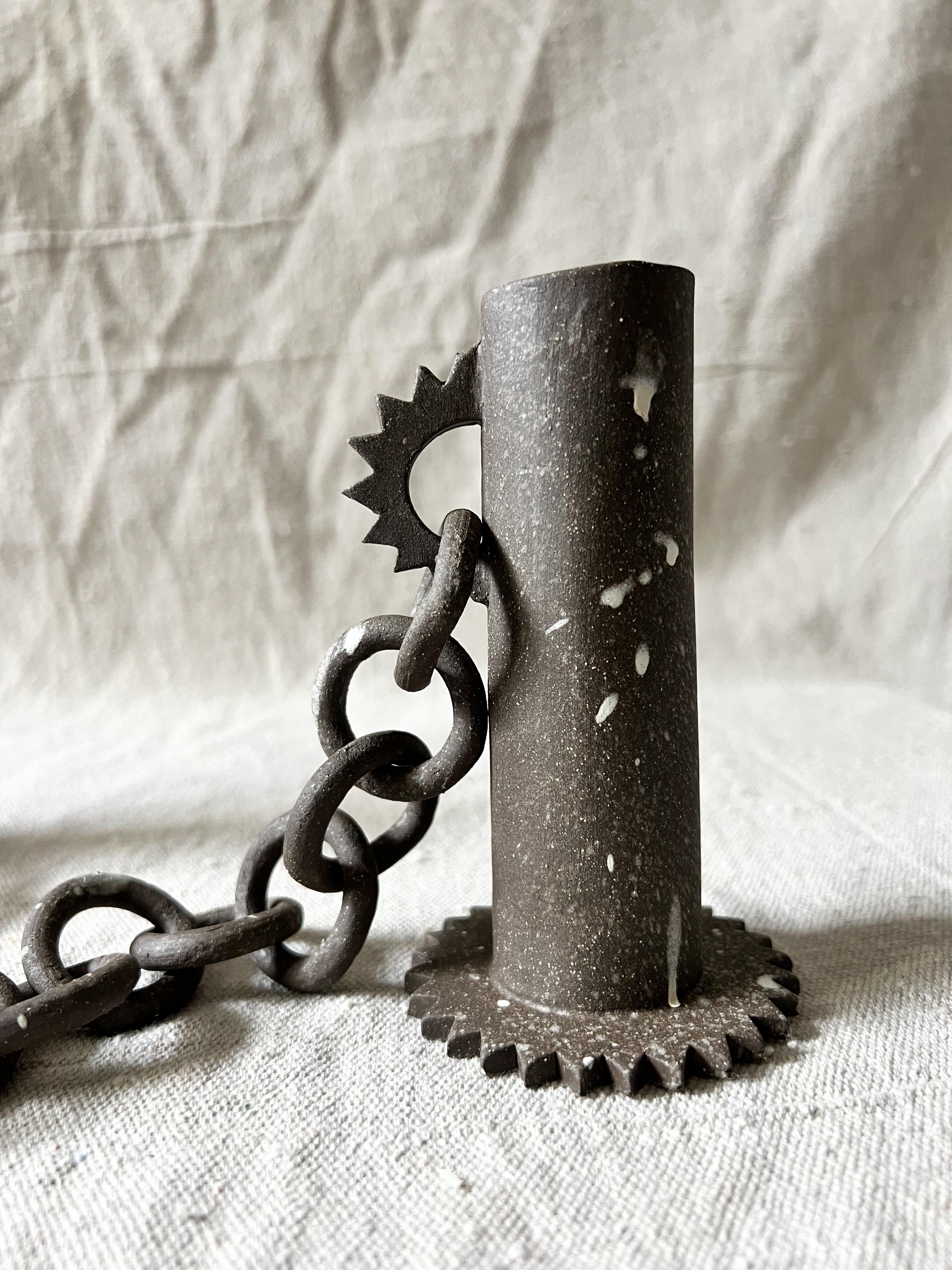 Céramique Bougeoirs sculpturaux en vente
