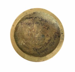 Sculptural Candlestick by Albert Gustav Bunge, 1920s