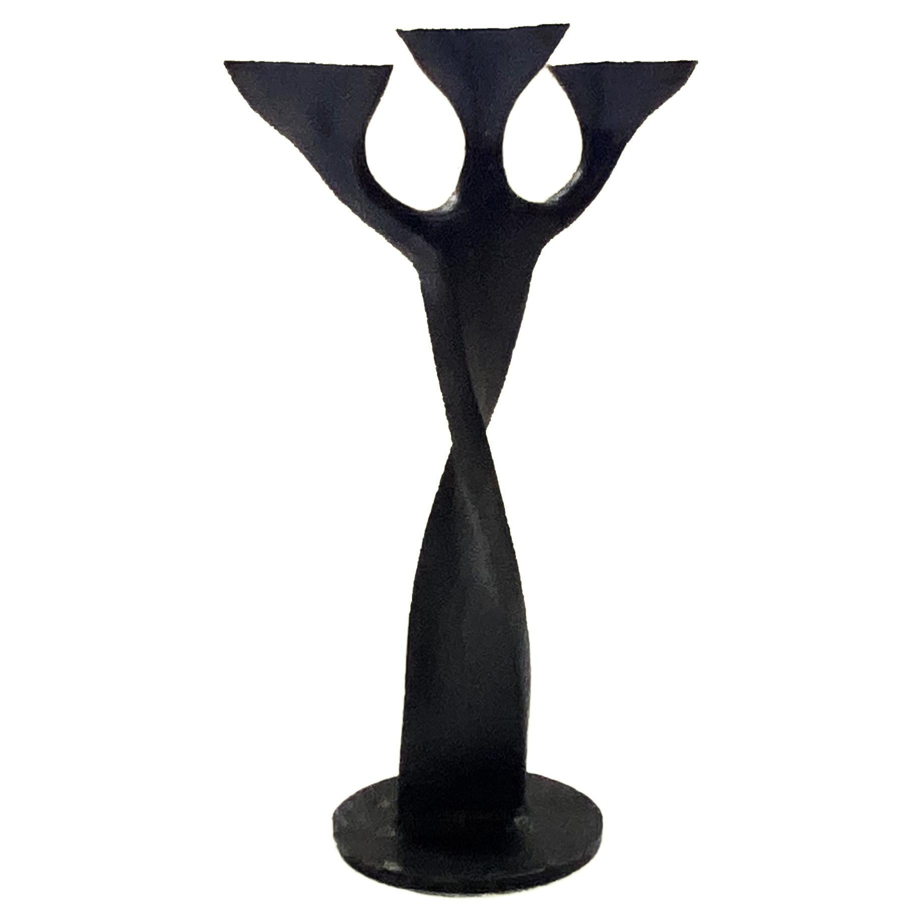 Sculptural Candlestick by Carlos Penafiel for Fondica, 1990s. For Sale