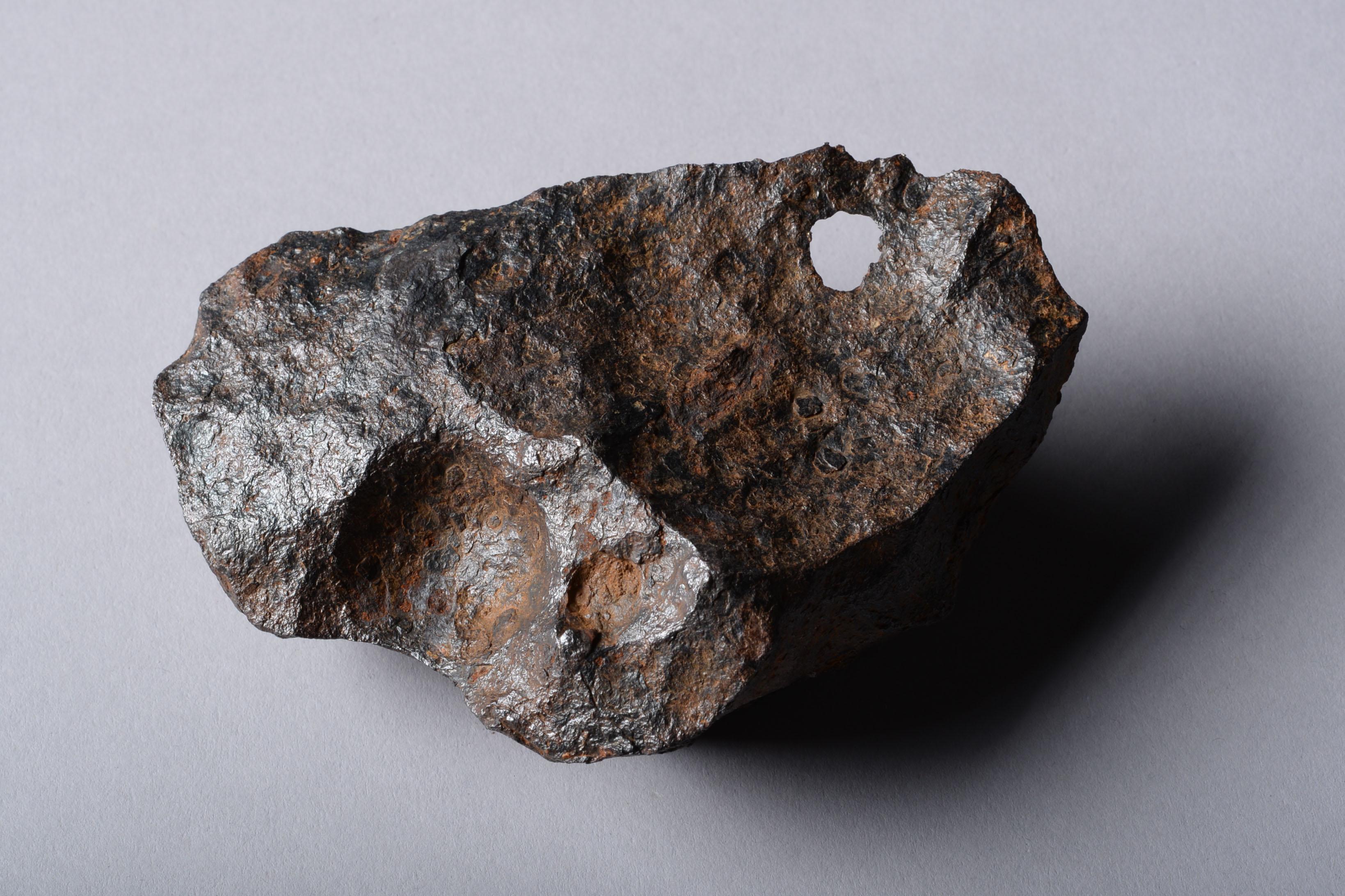 Sculptural Canyon Diablo Iron Octahedrite Meteorite 5