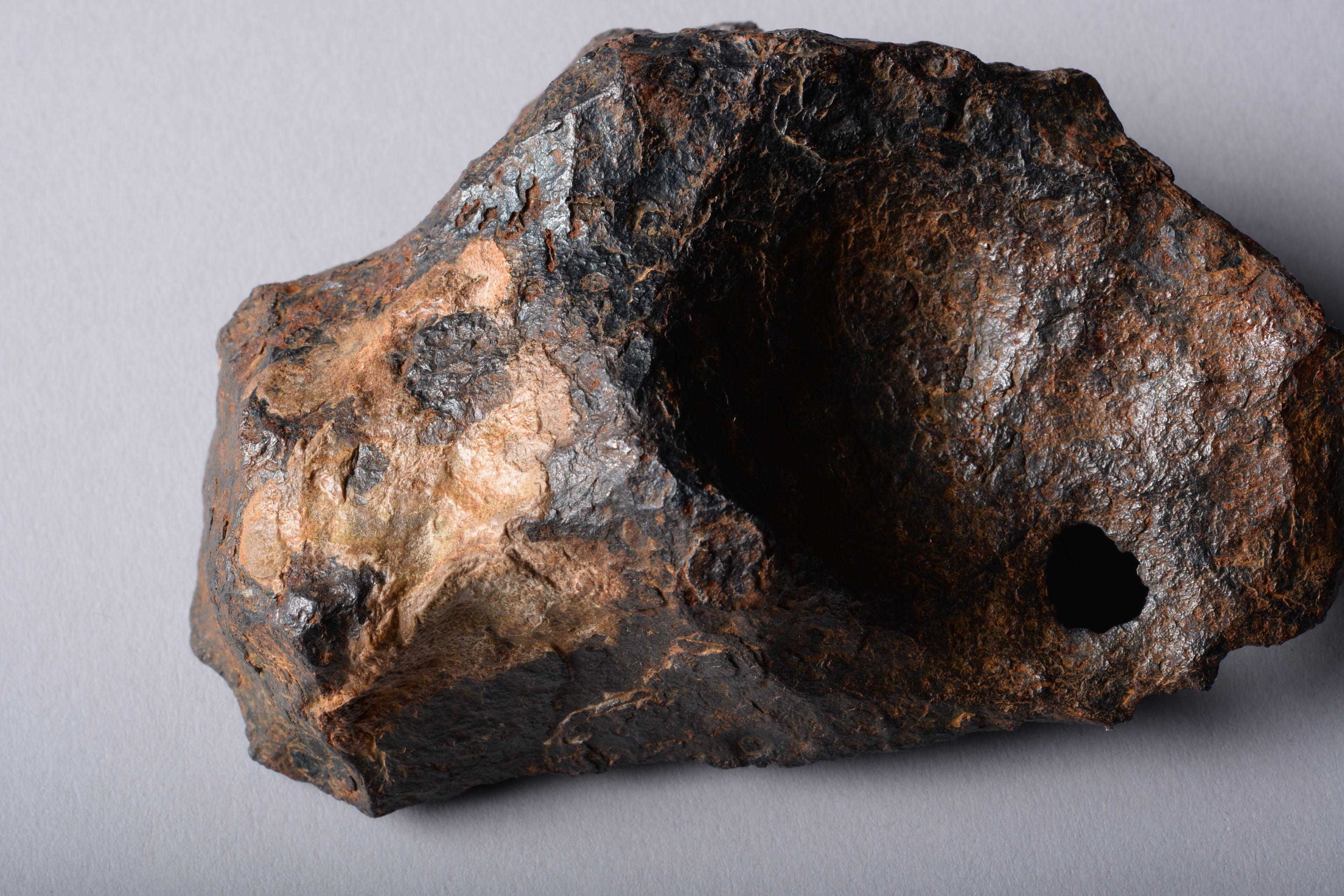 18th Century and Earlier Sculptural Canyon Diablo Iron Octahedrite Meteorite