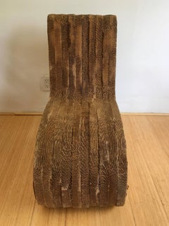 Sculptural Cardboard Chair