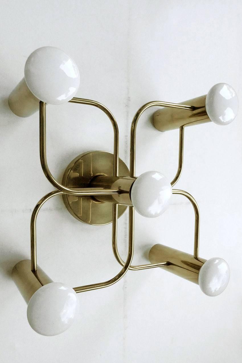 sculptural ceiling light