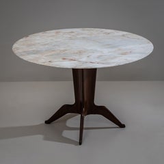 Mesa escultórica de centro/comedor de Melchiorre Bega, Italia, Mediados del siglo XX