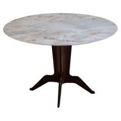 Mesa escultórica de centro/comedor de Melchiorre Bega, Italia, Mediados del siglo XX