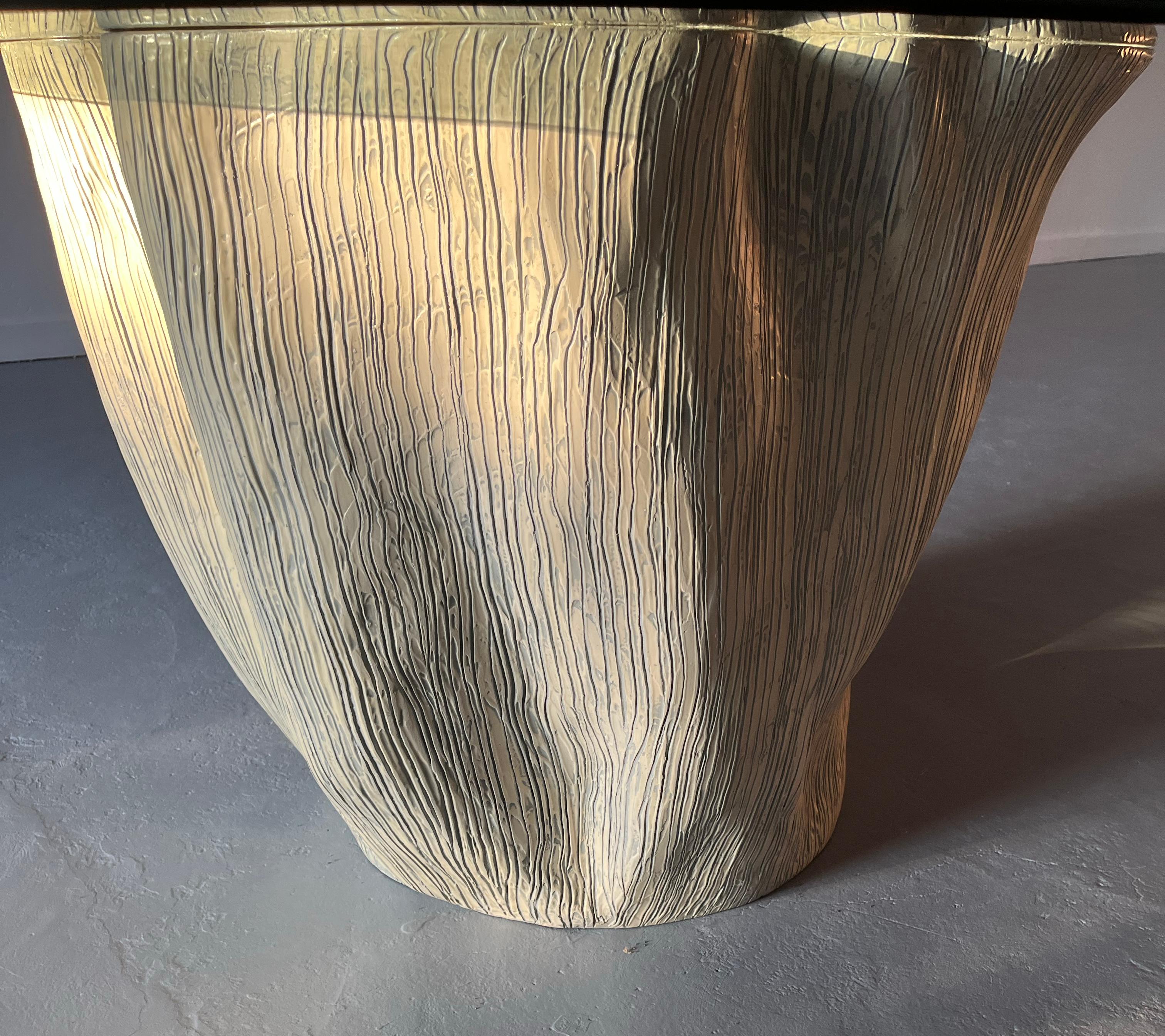 Sculptural center table by Annibale Oste For Sale 9