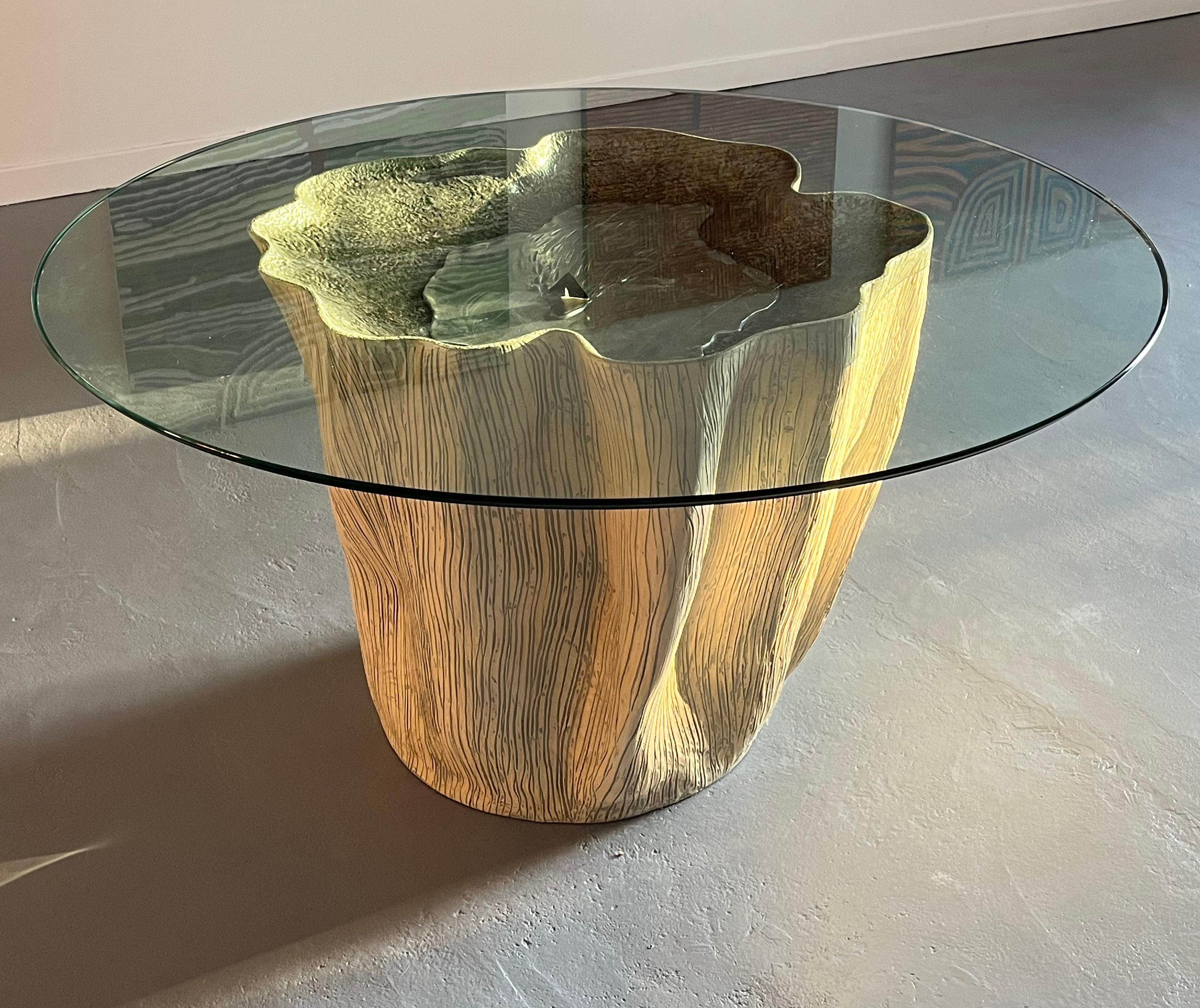Sculptural center table by Annibale Oste For Sale 1