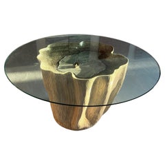 Sculptural center table by Annibale Oste