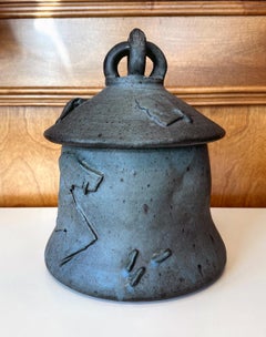 Sculptural Ceramic Ashanti Jar Robert Turner Exhibited