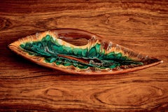 Skulpturale Keramikschale aus Vallauris, Frankreich, 1960er Jahre