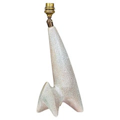 Lampada scultorea in ceramica di Jacques Blin Francia, anni '70