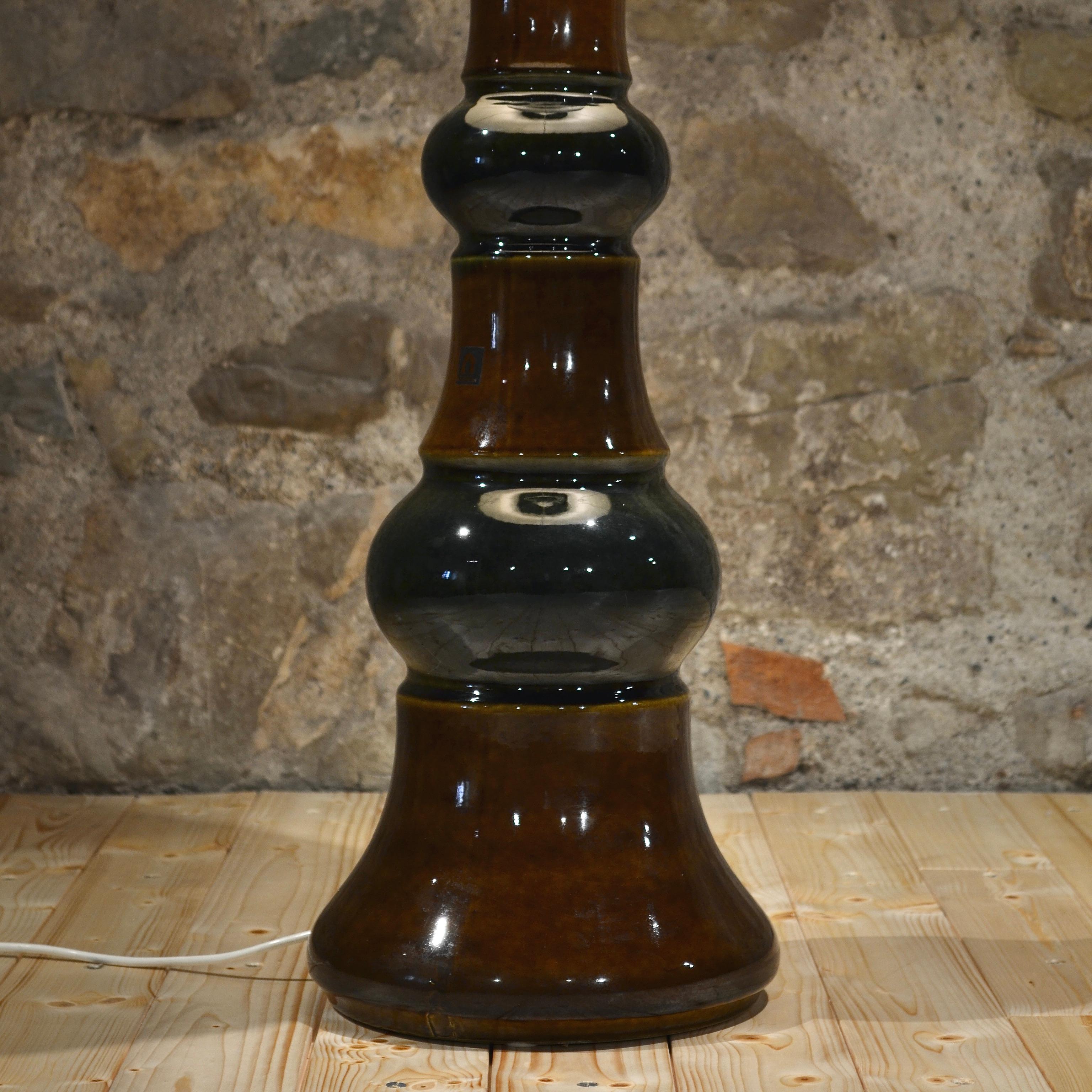 Lampada scultorea in ceramica, Jasba, Germania, anni '70 In condizioni buone in vendita a La Tour-de-Peilz, CH