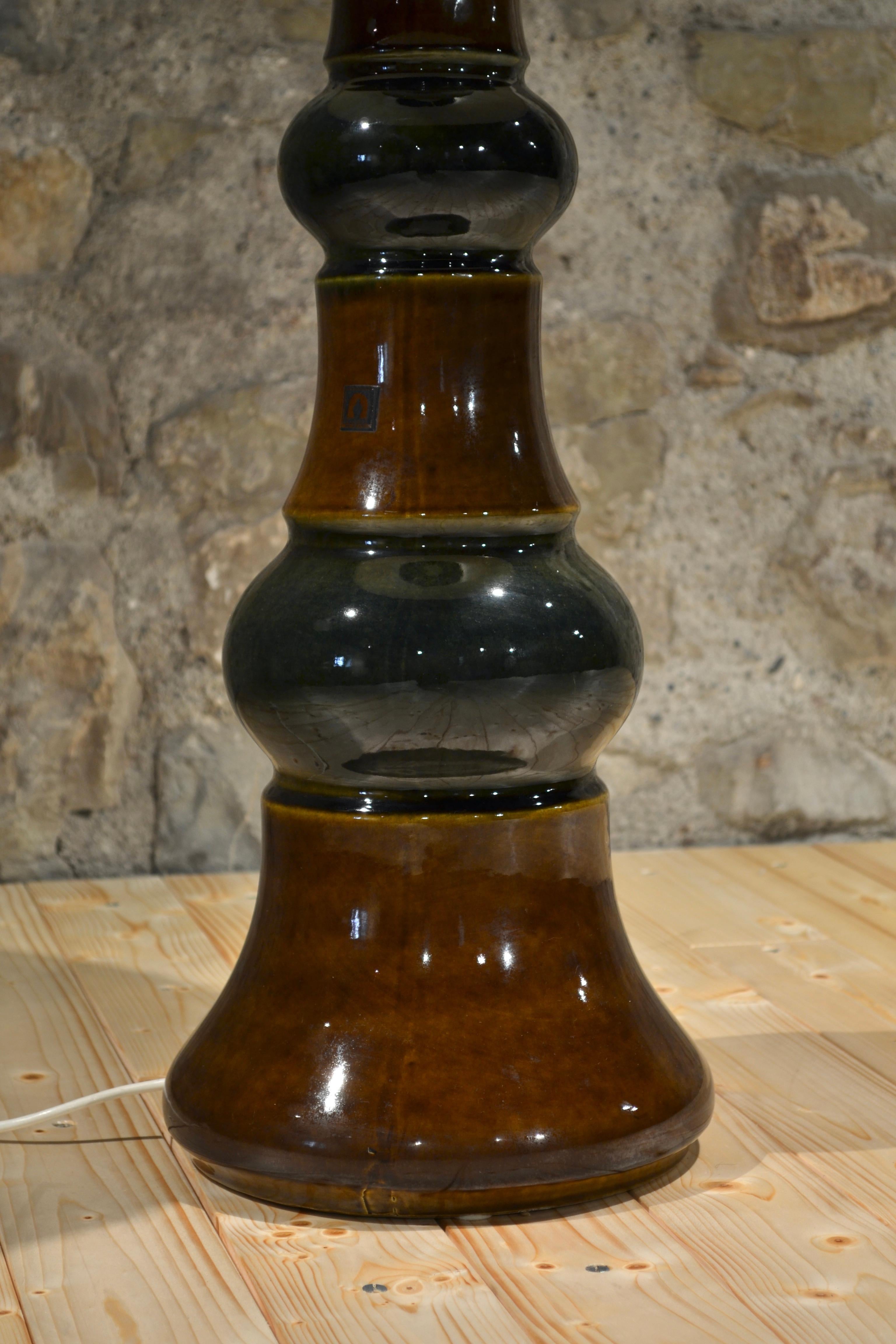 Ceramica Lampada scultorea in ceramica, Jasba, Germania, anni '70 in vendita