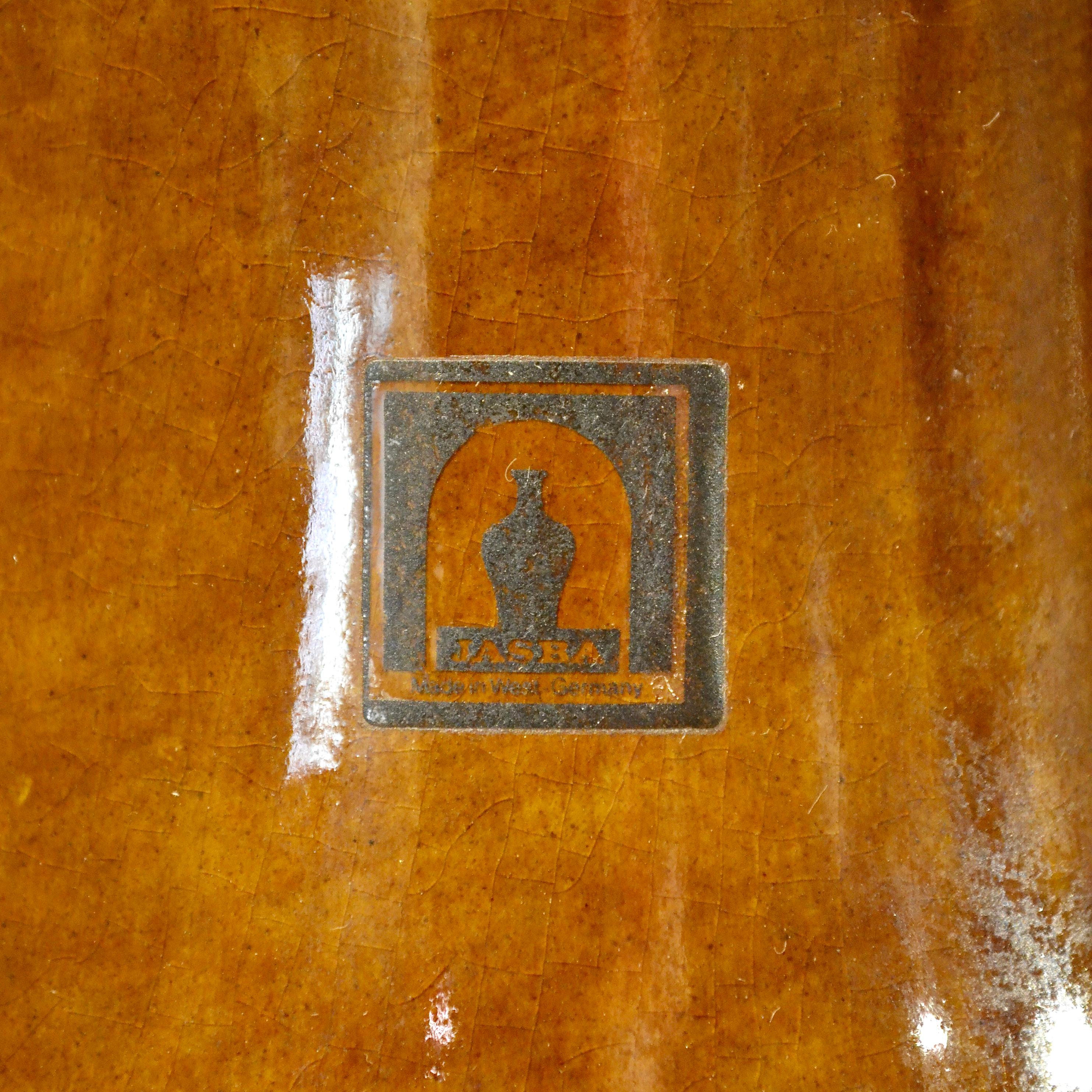 Lampada scultorea in ceramica, Jasba, Germania, anni '70 in vendita 1
