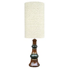 Sculptural ceramic lamp, Jasba, Germany, 1970's