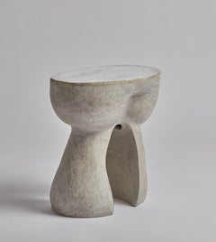 Sculptural Ceramic Side Table