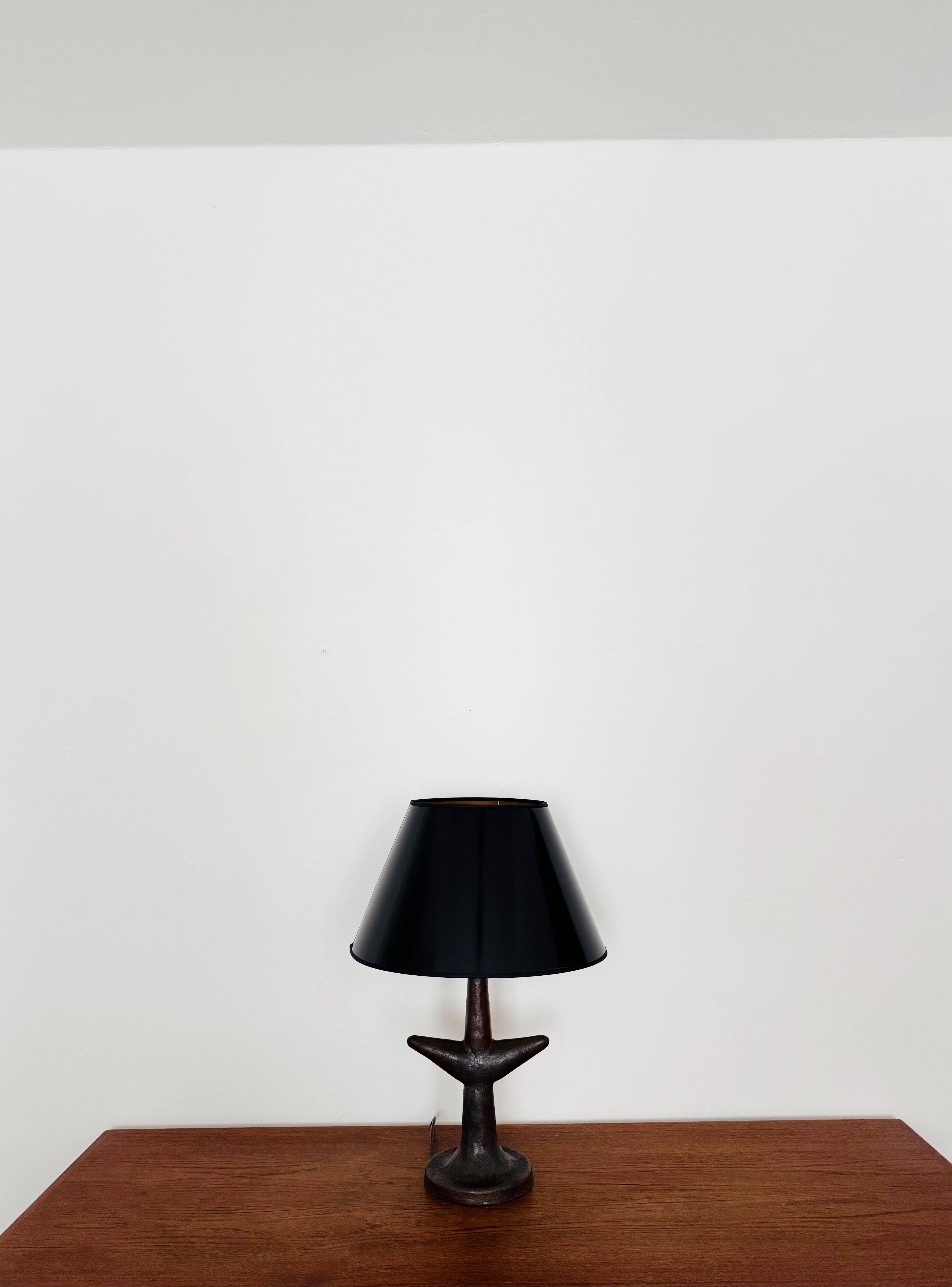 Mid-20th Century Sculptural Ceramic Table Lamp For Sale