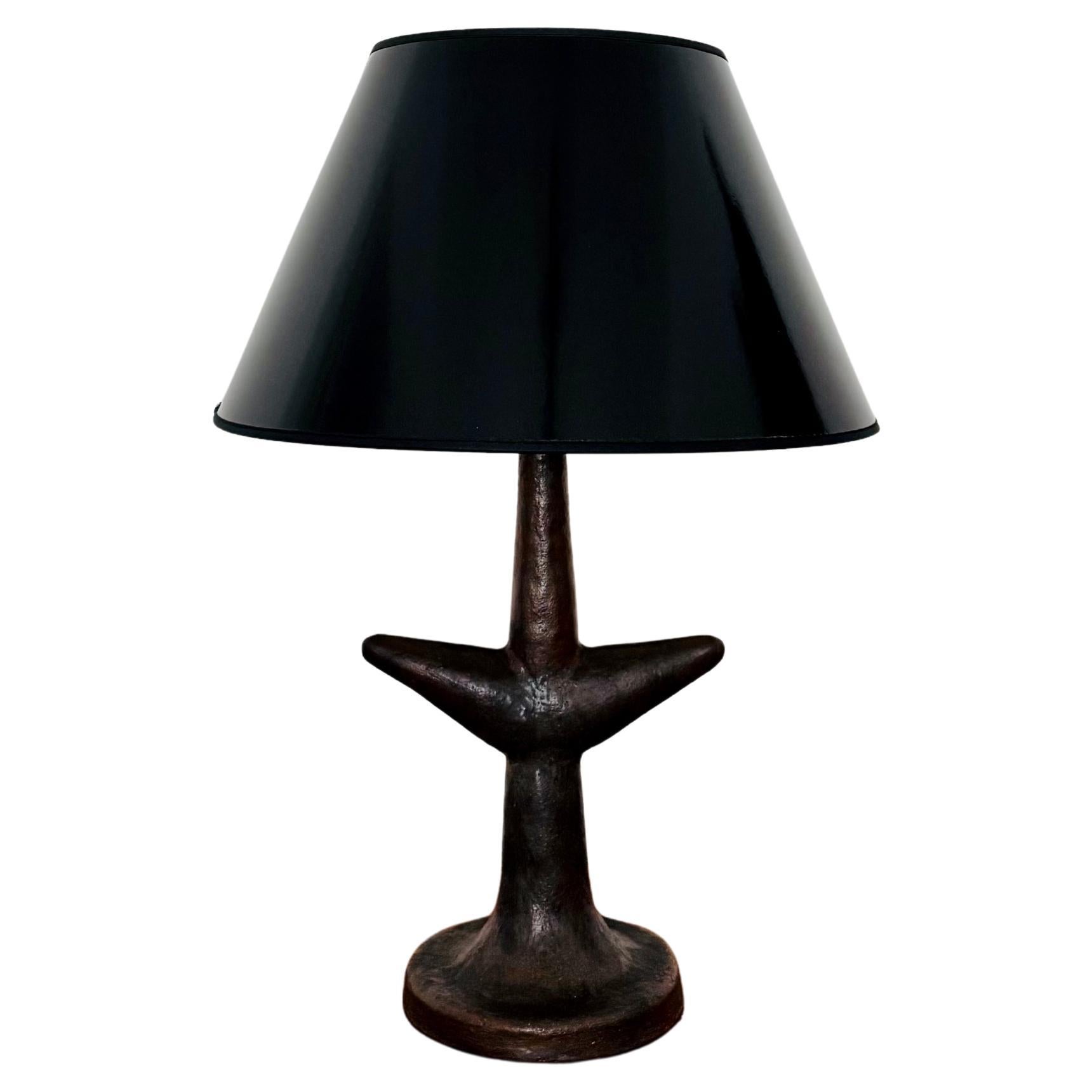 Sculptural Ceramic Table Lamp